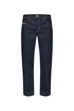 【COLOR iN ID】Angle color matching denim pants Neighborhood Washed Denim DP Basic Pant 222XBNH-PTM04 | OVERKILL